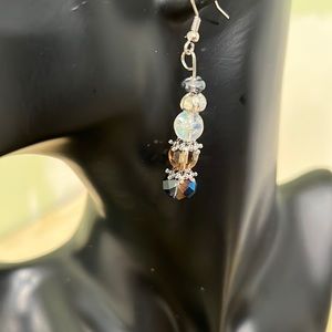 Handcrafted Multi Color Dangle Earrings
